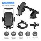 Induction Wireless Charging Station 10w 7.5w 5w Car Mount Phone Holder with Automatic Arms