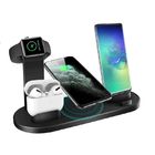 OEM Foldable 4 In 1 Wireless Charging Stand , FCC Wireless Charging Phone Holder