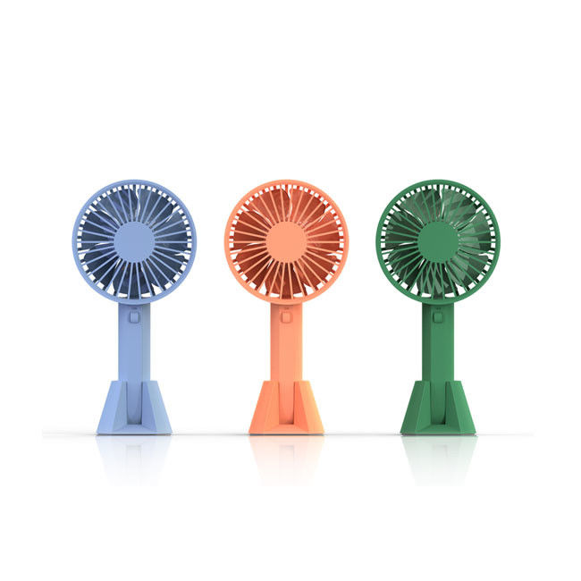 2000mAh 6hrs USB Handheld Fan With Rechargeable Built In Battery